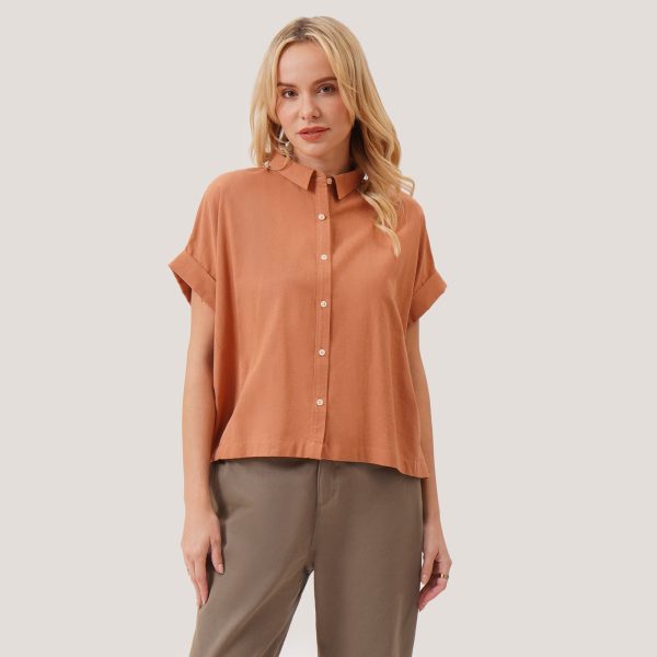 Linen Extended Sleeve Shirt